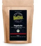 Biotiva Hagebutten Pulver 1000g aus biologischem Anbau
