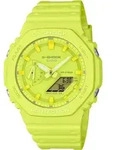 Armbanduhr Casio GA-2100-9A9ER f&uuml;r Uni - Gelb
