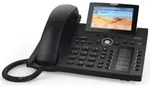 Snom D385N, IP-Telefon, Schwarz, Kabelgebundenes Mobilteil, Tisch/Wand, Linux, Im