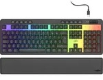 uRage Gaming-Tastatur Exodus 515 Illuminated, Schwarz - Schwarz