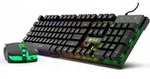 Incase Gaming Tastatur IKG-448 inkl. Maus, RGB, dt. Layout retail - Schwarz