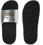 PUMA Badesandale Uni schwarz 37 - Silber - 37