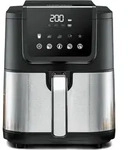 Hei&szlig;luftfritteuse FRH 1500 XL (schwarz/edelstahl, 1.500 Watt, Korb 5 Liter) -