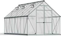 Palram - Canopia Aluminium Gew&auml;chshaus Essence 816 Silber 487x244x229 cm - Silber