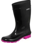 Bockstiegel Damenstiefel Luisa schwarz/pink Gr. 36 - Schwarz - 36