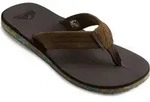Quiksilver Carver Suede Recycled Sandalen Braun EU 43 Mann Braun EU 43 - Braun - 43