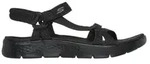 SKECHERS GO WALK FLEX SANDAL Schwarz - Schwarz - 36