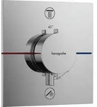 Fertigmontageset ShowerSelect Comfort E Thermostat, UP chrom chrom