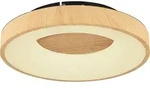 Globo Lighting Deckenleuchte Metall schwarz, LED - Schwarz
