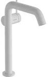 Einhebel-Waschtischmischer Tecturis S Fine CooStart Ausl 167mm PO mattwei&szlig; mattwei&szlig;