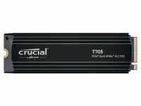 Crucial T705 with heatsink 2TB PCIe Gen5 NVMe M.2 SSD