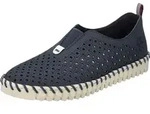 Rieker Komfort Slipper f&uuml;r Damen in unifarben uni S24-0003783 - Blau - 36