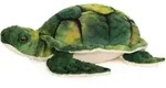 Teddy Hermann Wasserschildkr&ouml;te, Pl&uuml;schtier, Meerestier, Pl&uuml;sch, Gr&uuml;n, 23 cm,