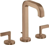 HansGrohe 39135310, hansgrohe 3-Loch-Waschtischarmatur 170 Axor Citterio m A 140mm, m