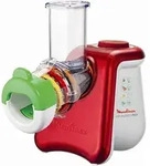 Moulinex Fresh Express Max 5in1 DJ8115, Elektrische Reibe, Rot, Wei&szlig;, AC, 260 W, 310