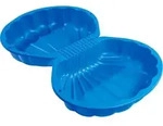 BIG Outdoor Spielzeug Garten Sandkasten, Wasserschale Sandshell blau 800055720 - Blau