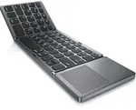 Aplic faltbare Mini Bluetooth Tastatur mit Touchpad - faltbares Keyboard im Super