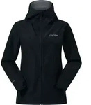 Wasserdichte Deluge Pro 3.0 Jacket, Damen Jacke, 10 (36), BLACK/BLACK, Berghaus