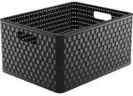 Korb DIN A4 plus, 28 l COUNTRY, Farbe:Anthrazit - Grau