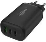 ANSMANN 3-Port USB Charger 65 W - USB Quick Charge 3.0 Power Delivery Profil 4 -