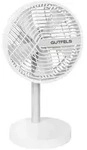 GUTFELS Tischventilator VENTI 3020 R, 20 cm &Oslash;, USB Ventilator mit 4.000 mAh Akku,