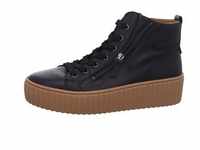 Gabor Shoes Sneaker High - Schwarz Glattleder Größe: 38 Normal