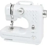 Clatronic&reg; N&auml;hmaschine f&uuml;r Anf&auml;nger mit 12 Stichmustern, Sewing Machine mit Vor-