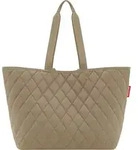 reisenthel Schultertasche Classic Shopper Rhombus Olive khaki - Gr&uuml;n