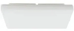 Prios Artin LED-Deckenlampe, eckig, 33 cm - Wei&szlig;
