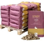 STROY Strohpellets Einstreu 15kg x 20 Sack 300kg Palette