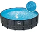 Mountfield ELITE &ndash; Pool mit Korbgeflechtrahmen &ndash; 4,88 m x 1,22 m dunkles
