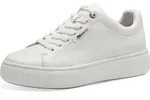 Tamaris Sporthalbschuhe Formsohle modisch in weiss/weiss kombi, Gr. 36 - Wei&szlig; - 36