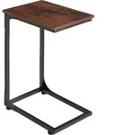 tectake&reg; Beistelltisch Erie 40x30x63cm - Dunkelbraun