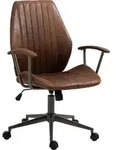 CLP B&uuml;rostuhl Nampa im Industrial Design cognac - Braun
