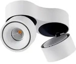 Arcchio LED-Deckenstrahler Rotari, wei&szlig;, 2-flg., 2270lm - Wei&szlig;