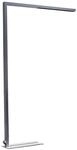 Arcchio LED-B&uuml;ro-Stehlampe Jolinda, silber, CCT, Sensor,