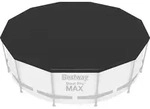 Bestway&reg; PVC-Abdeckplane &Oslash; 370 cm, schwarz, rund - Schwarz