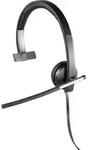 Logitech USB Headset Mono H650e - Schwarz/Silber