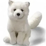 Carl Dick Fuchs, Polarfuchs ca. 26cm 3352 Kuscheltier, Pl&uuml;schtier, Stofftier