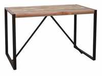 SIT Möbel Tisch 120 x 70 cm | Kufen-Gestell | Altholz mit Metall |...