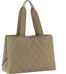 reisenthel Schultertasche Classic Shopper Rhombus Olive khaki - Gr&uuml;n