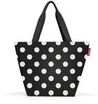 reisenthel Shopper Dots White schwarz - Schwarz/Wei&szlig;