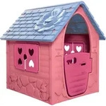 Dohany Spielhaus pink Kinderspielhaus Gartenhaus Indoor Outdoor +2J - Rosa