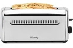 H.Koenig TOAS32 Toaster 4 Scheiben, Edelstahl... - Schwarz/Silber