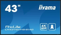 43" 3840x2160, UHD IPS panel, Haze 25%, 500cd/m2, Landscape and Portrait, Signal