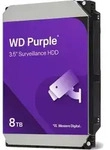 Western Digital Blue Purple, 8 TB, 5400 RPM, 256 MB, 3.5", Serial ATA III
