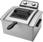 ProfiCook PC-FR 1038 Doppel Fritteuse Edelstahl - Silber