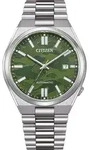 Citizen Tsuyosa NJ0159-86X Automatik Armbanduhr Gr&uuml;n - Bunt