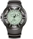 Citizen BJ8055-04X Promaster Eco-Drive Solar-Taucheruhr 30 bar Leuchtend - T&uuml;rkis