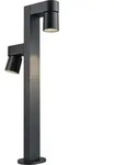 Paulmann LED Pollerleuchte Kimu - Grau/Schwarz